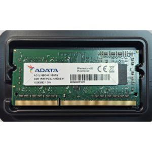 Оперативна памет RAM SODIMM DDR3L 4GB 1600MHz Low Voltage 1.35V ADATA PC3-12800 за лаптопи-image