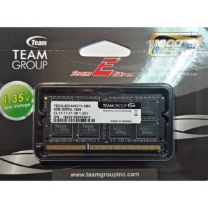 ОПЕРАТИВНА ПАМЕТ RAM SODIMM DDR3L 8GB 1600MHz  Low Voltage 1.35V TEAM ELITE PC3-12800 за лаптопи-image