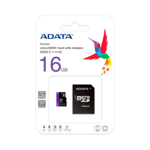 Карта памет 16GB microSD ADATA Premier + адаптер AUSDH16GUICL10-RA1-image