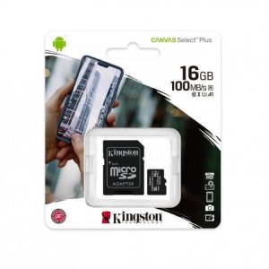 Карта памет 16GB microSD KINGSTON CANVAS SELECT PLUS + адаптер SDCS2/16-image