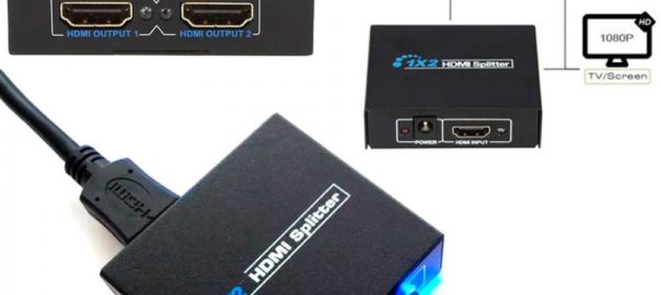 Сплитър и усилвател HDMI ST-0102T - 1 вход HDMI - 2 изхода HDMI komputrimladost.com