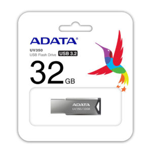 ФЛАШ ПАМЕТ 32GB ADATA UV350 AUV350-32G-RBK USB3.2-image