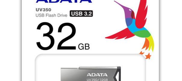 ФЛАШ ПАМЕТ 32GB ADATA UV350 AUV350-32G-RBK USB3.2-PACKAGE komputrimladost.com