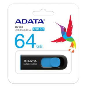 ФЛАШ ПАМЕТ 64GB ADATA UV128 AUV128-64G-RBE USB3.2-image