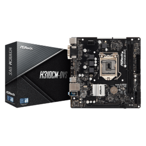 Дънна платка Mainboard ASRock H310CM-DVS s.1151 за Intel процесори-image