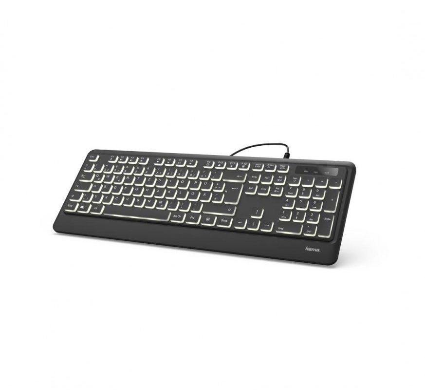 Клавиатура USB HAMA KC-550 с подсветка