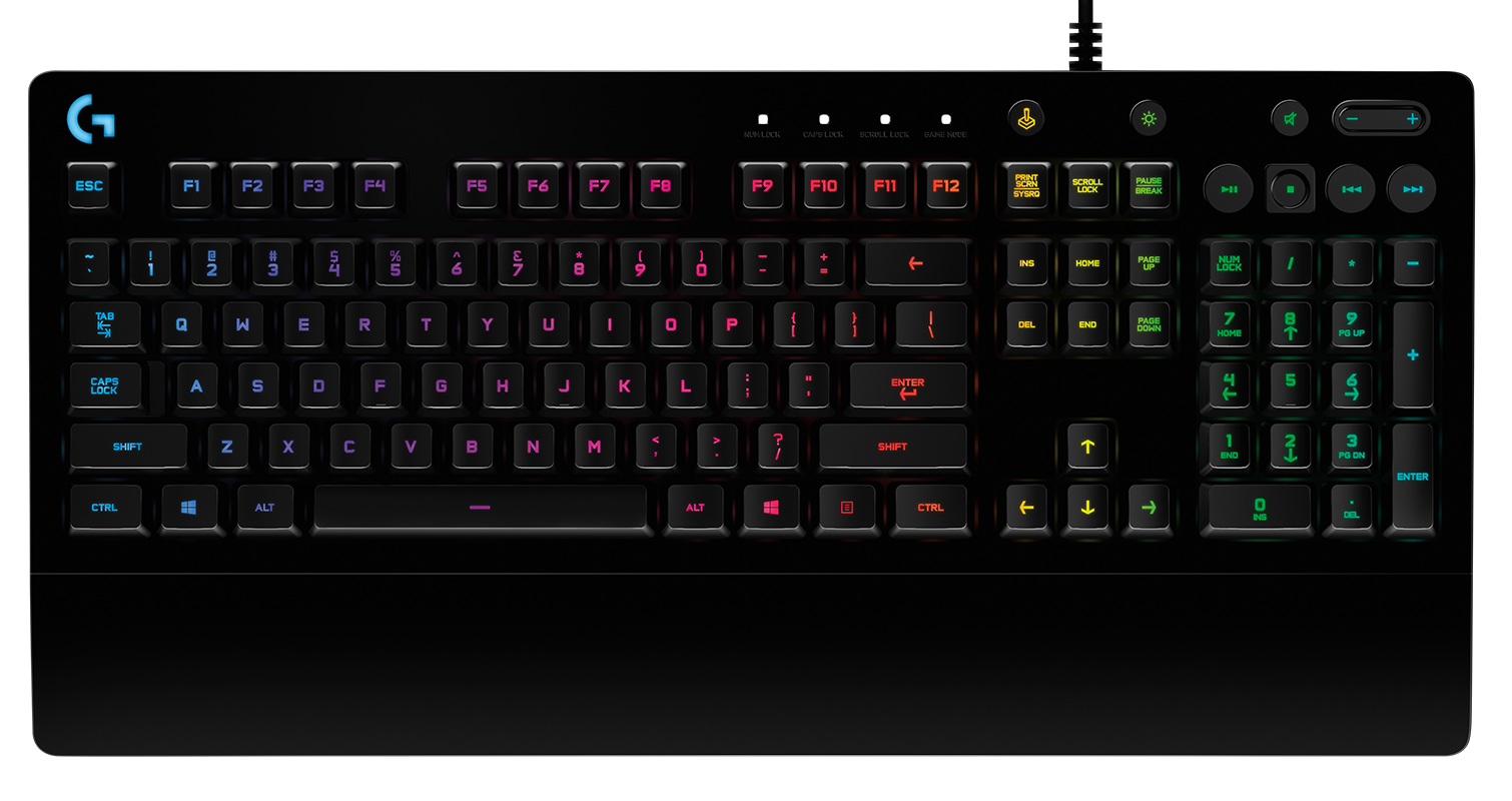 Клавиатура геймърска USB LOGITECH G213 PRODIGY с подсветка-7 komputrimladost.com