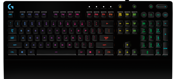 Клавиатура геймърска USB LOGITECH G213 PRODIGY с подсветка-7 komputrimladost.com