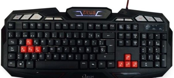 Клавиатура геймърска-мултимедийна USB OMEGA KB-801 ZEUS 4 komputrimladost.com