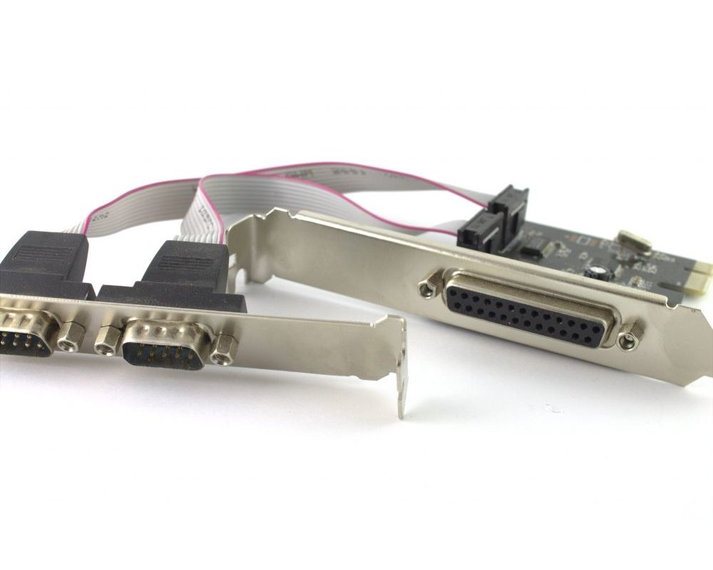 Контролер PCI-E към 2хSerial + 1хParallel komputrimladost.com