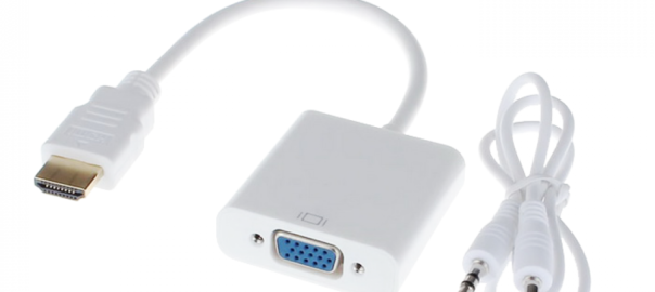 Преходник HDMI към VGA + AUDIO кабел komputrimladost.com
