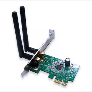 Мрежова карта безжична PCI-E Repotec RP-WP5122E (300Mbps 2.4Ghz 2 x 2dBi)-image