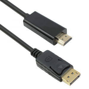 Кабел DisplayPort(DP)-HDMI DETECH 1.8м-image
