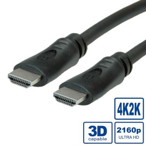 Кабел HDMI-HDMI Value 2K/4K with Ethernet 2.0м-image