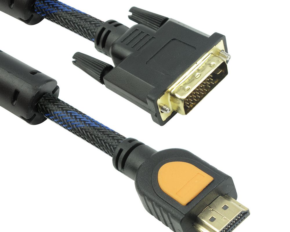 Кабел HDMI-DVI DETECH 3.0м