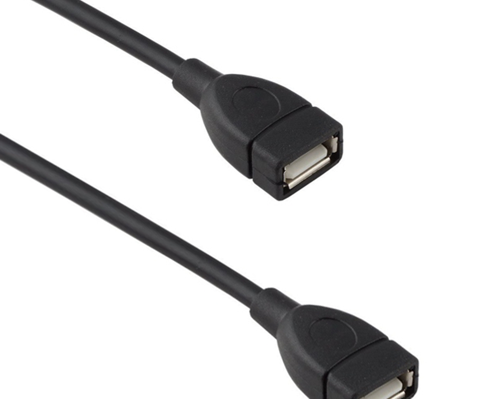Кабел USB женски към USB женски Detech 1.5м. Компютри Младост