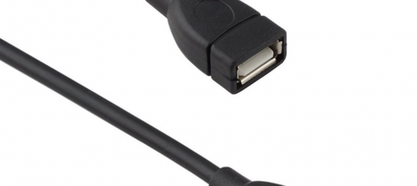 Кабел USB женски към USB женски Detech 1.5м. Компютри Младост