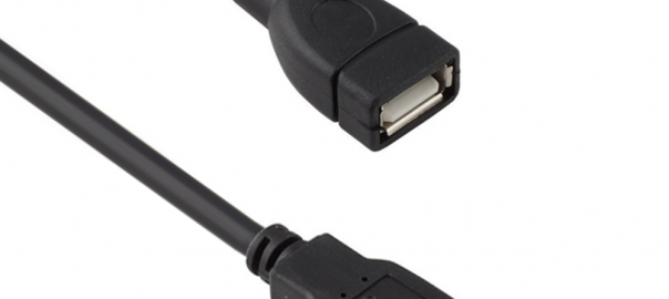 Кабел USB женски към USB мъжки Detech 3.0м. удължителен Компютри Младост