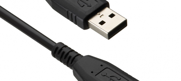 Кабел USB 2.0 мъжки към USB 2.0 мъжки Detech 3.0м.