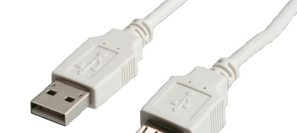 Кабел USB женски към USB мъжки Roline Value 1.8м. удължителен Компютри Младост