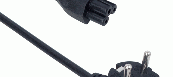 Кабел захранващ за лаптоп 220V DeTech 1.5м Компютри Младост