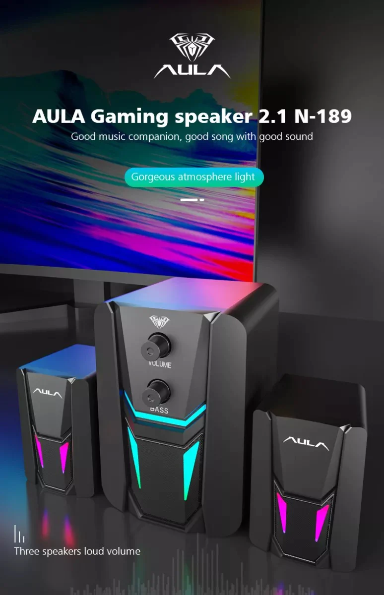 Тонколони Speakers Aula N-189 2.1 Компютри Младост!!!